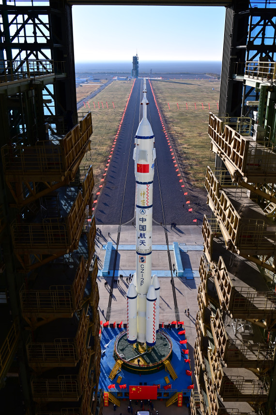 神舟十七号发射场区展开全系统合练