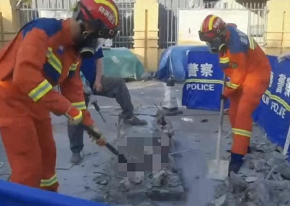 水泥块中挖出尸体?媒体:知情人称事发地在安徽阜阳,案件已告破