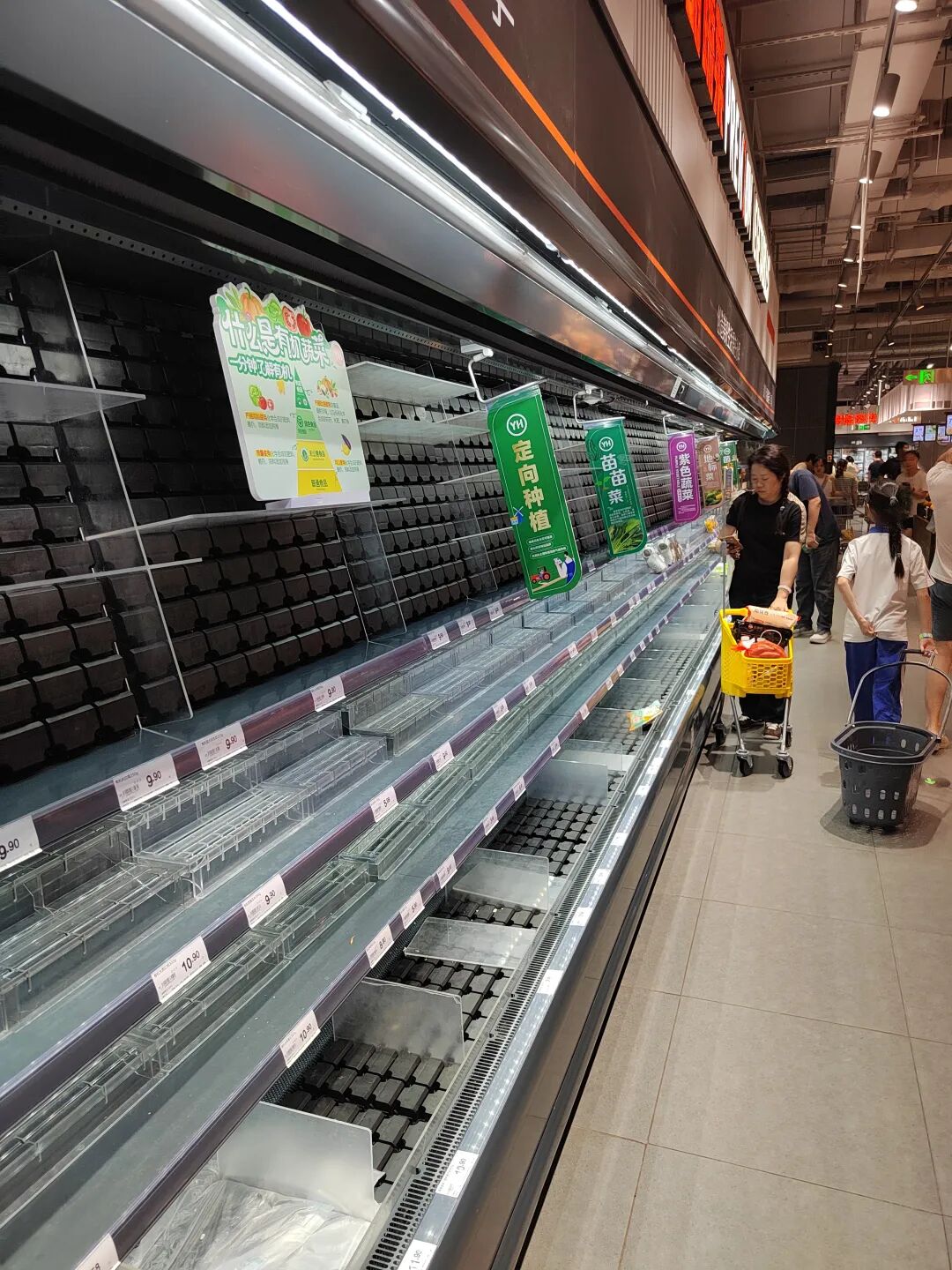 广东：全面进入临战状态，市民紧急抢购物资，部分货架已空